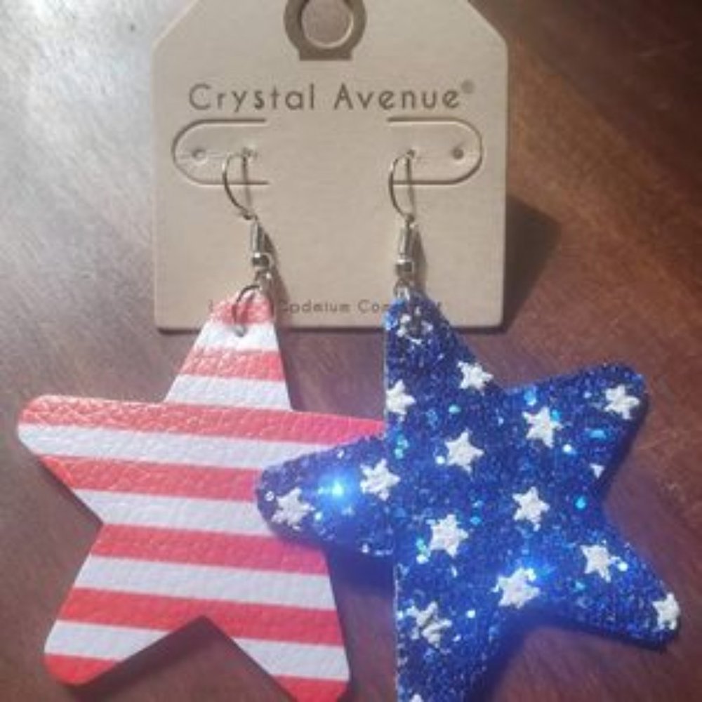 Red, White, and Blue  Earrings